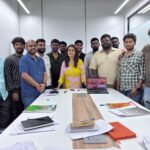 Team photo after completing corporate training program with AboveSkill Mumbai
