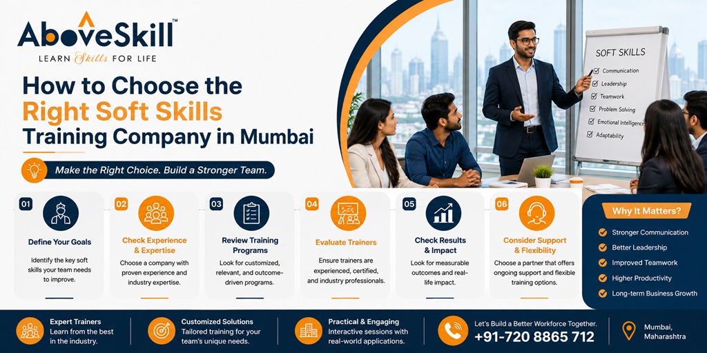 How to Choose the Right Soft Skills Training Company in Mumbai