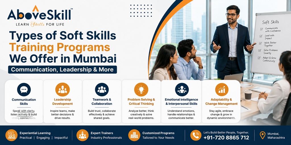 Types of Soft Skills Training Programs We Offer in Mumbai